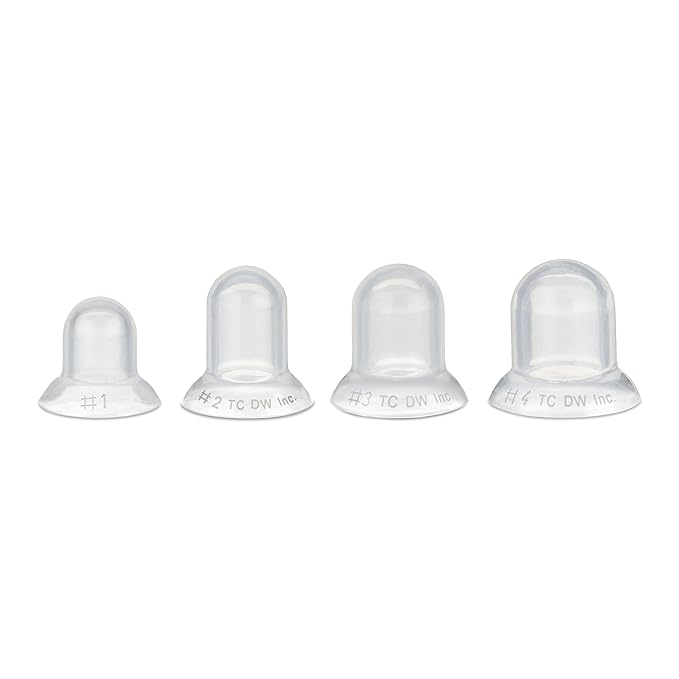 Supple Cups for Flat, Shy and Inverted Nipples (Size 3)