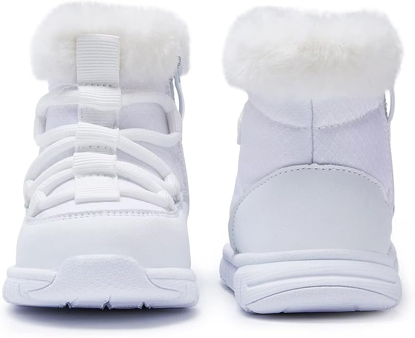 BMCiTYBM Girls Boys Snow Boots Warm Winter Fur Lined Baby Shoes (Infant/Toddler/Little Kid)