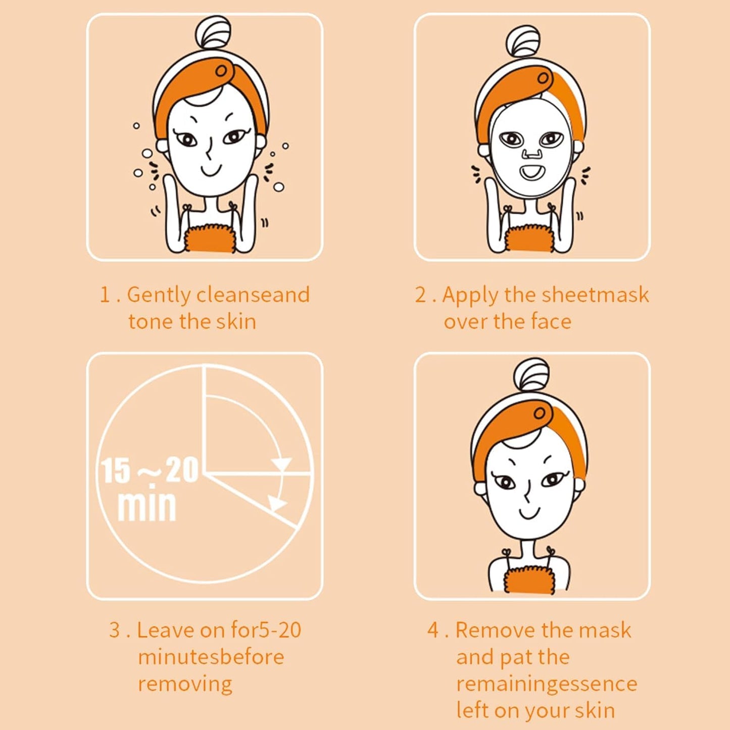 36 Pack Face Masks Skincare Bulk Pack,Hydrating Face Masks Beauty For Sensitive Skin,Sheet Masks For Faces,Facial Masks Sets For Women Skin Care (36-Packs)