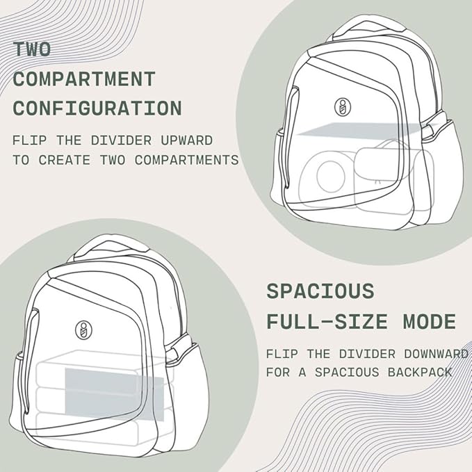 Gear Baby Breast Pump & Diaper bag Compatible with Spectra S1, S2, Medela, Neoprene Wearable Baby Breast Milk cooler Travel Diaper Bag Backpack for Working Mom and Family with Changing Pad (Grey)