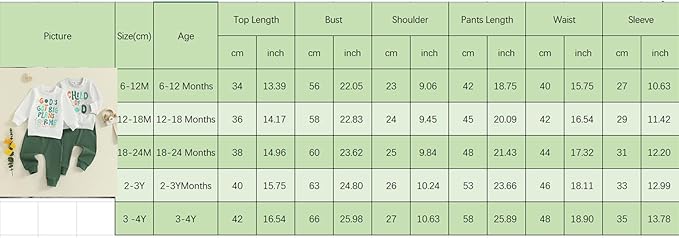 Nyapruwe Toddler Baby Boy Fall Outfit Funny Print Long Sleeve Sweatshirt Joggers Pants Set Kids Warm Winter Clothes