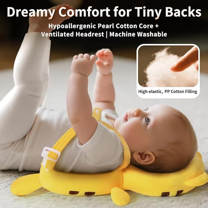 GINMOON Baby Head Protector Backpack,Lightweight and Breathable, Baby Walking Harness,Crawling Baby Essentials(Tiger)