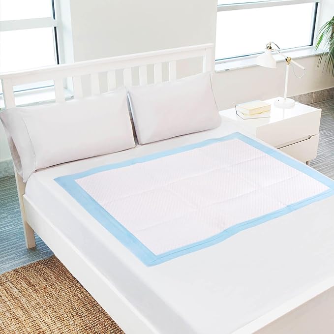 Extra Large Disposable Bed Pads for Incontinence 36" x 36" - 10 Count, Leak-Proof Chucks Pads for Adults, Kids and Pets, Absorbent Disposable Underpads, Incontinence Bed Pads Disposable for Beds