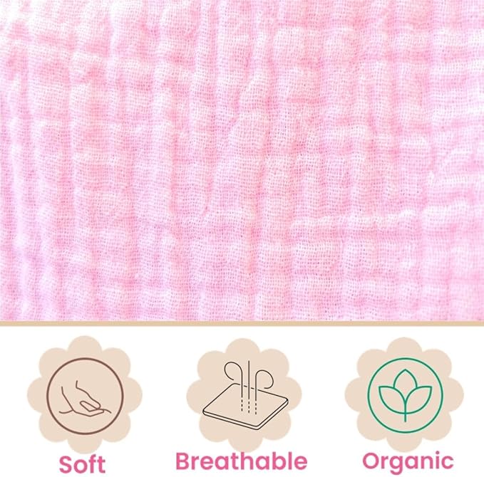 Muslin Nursing Cover for Baby Breastfeeding โPeekaboo Window -100% Breathable Cotton Privacy Nursing Shawl - Multiuse Apron for Moms