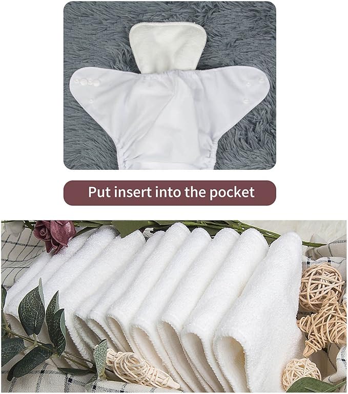 ALVABABY Halloween Baby Cloth Diapers One Size Adjustable Washable Reusable for Baby Girls and Boys 1 Pack with 2 Inserts AMD132-2TA