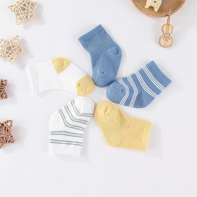 15 Pack Infant Hats Gloves Socks Unisex Baby Boy Girl Accessories Set Cotton New Born Caps Mittens