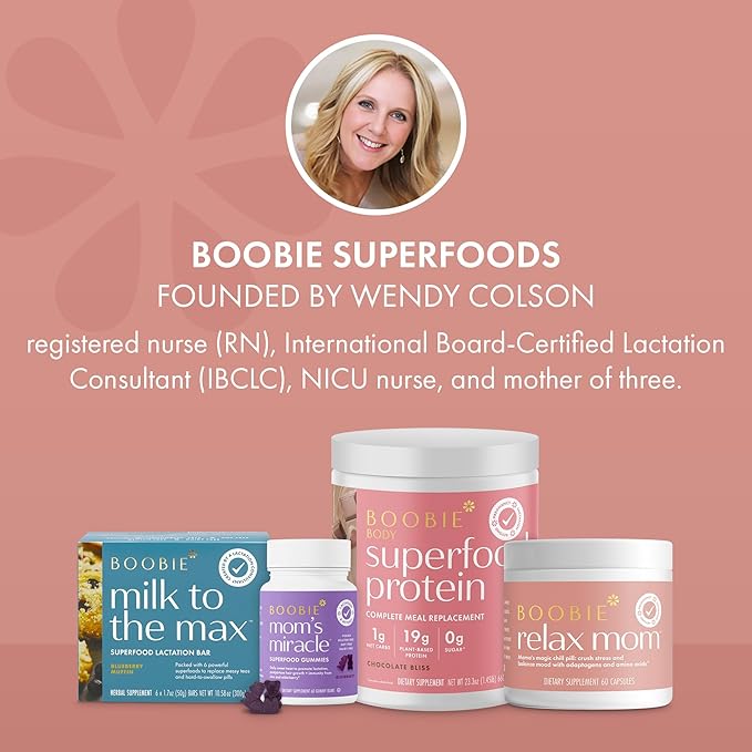 Boobie Bar Superfood Lactation Bar Variety Pack, Lactation Snacks for Breastfeeding Moms to Increase Milk Supply, Fenugreek-Free, Gluten-Free, Dairy-Free, Vegan (18 Bars, 3 Flavors)