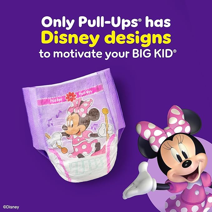 Pull-Ups Girls' Potty Training Pants, Size 4T-5T Training Underwear (38-50 lbs), 82 Count