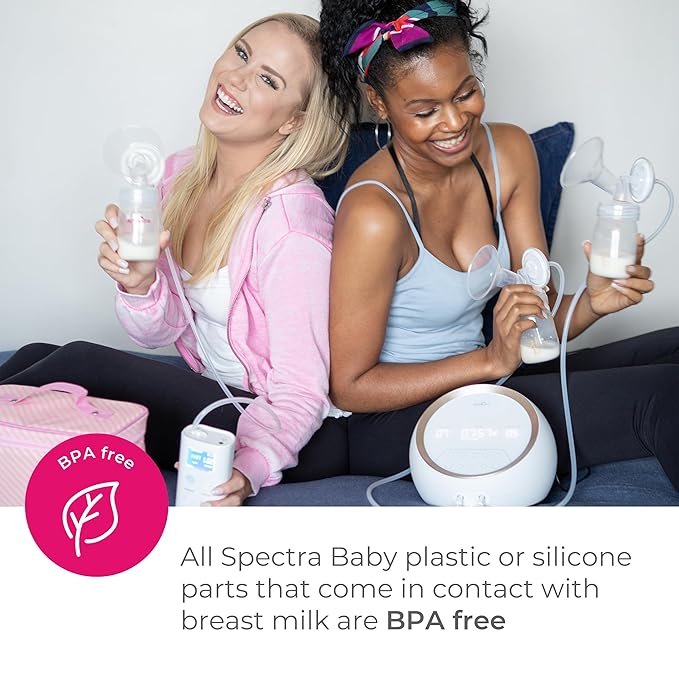Spectra - Wide Breast Shield Set for Breast Milk Pumps - Large 28mm
