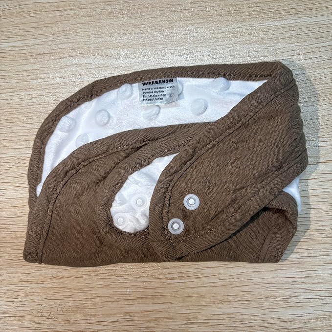 Muslin Baby Bibs for Unisex Boys Girls, Cotton Drool Bibs, Adjustable Newborn Bibs for Drooling and Teething