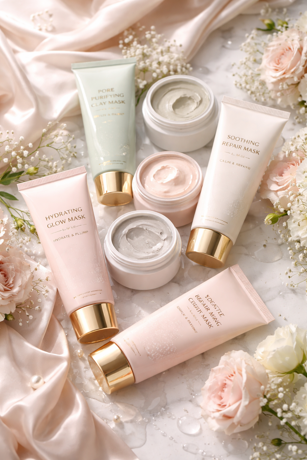 Luxury Facial Masks for Hydration, Glow & Pore Care | Fleur & Femme