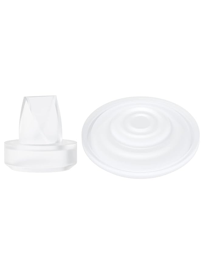 Momcozy Original S9 Pro/S12 Pro Replacement Accessories, Only Compatible with Momcozy S9 Pro/S12 Pro Breast Pump NOT for S9/S12(Duckbill Valves & Silicone Diaphragm,1 Pack)