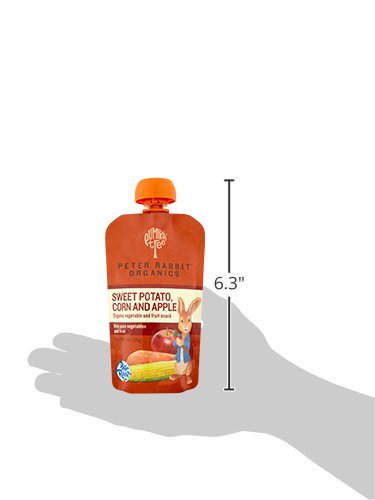 Pumpkin Tree Peter Rabbit Organics, Apple, Sweet Potato, and Corn, 4.4 Ounce (Pack of 10)