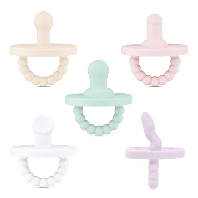 Ryan & Rose Cutie PAT Pacifier Teether (Starter Kit, Girl)