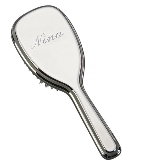 Cunill Personalized Sterling Silver Baby Brush, Solid 925 Sterling Silver Handle, Cunill Two Piece Gift Box, Custom Engraving