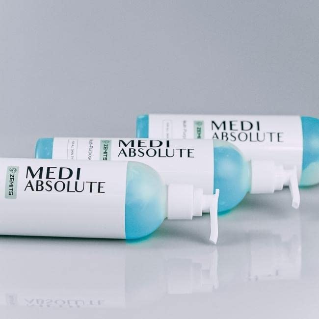 MediAbsolute | Conductive Gel | Multi-Purpose Long-Lasting - Facial, Body, Ultrasound, Microcurrent, RF, Laser, CryoTherapy, EMS Machines | with Pump | 12 fl oz