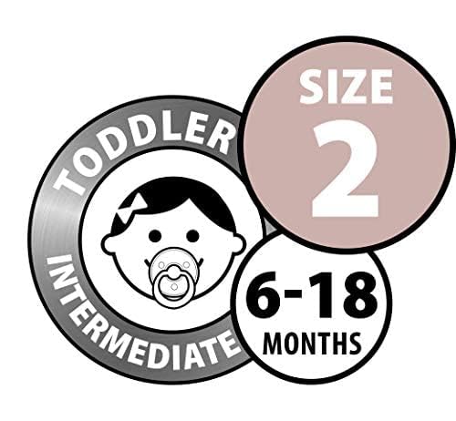 BIBS Pacifiers Colour Collection | Natural Rubber Baby Pacifier | Set of 2 BPA-Free Soothers | Made in Denmark | 6+ Months (Pack of 2) | Sage Night