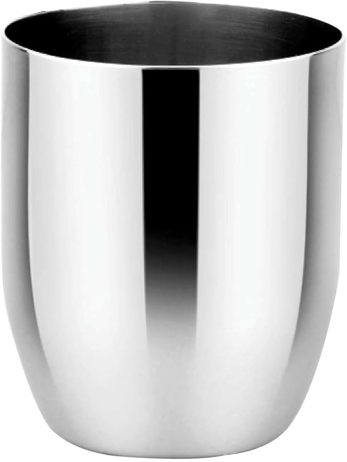 Ahimsa Stainless Steel Kids Cup - Pediatrician Designed Toddler Cups for Open Cup Training, 8oz, 100% BPA Free & Dishwasher Safe (Classic Single)