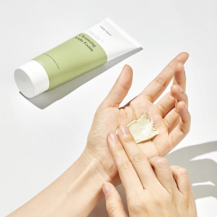 ma:nyo Vitamin C Soda Foam Cleanser | Deep Pore Cleansing Face Wash | Gentle and Non-Irritating | Korean Skincare for Men and Women, 5.0 fl oz (150ml)