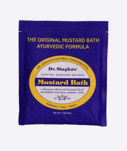 Dr. Singha's Mustard Bath, Therapeutic Bath Salts (2 oz (14 Pack))