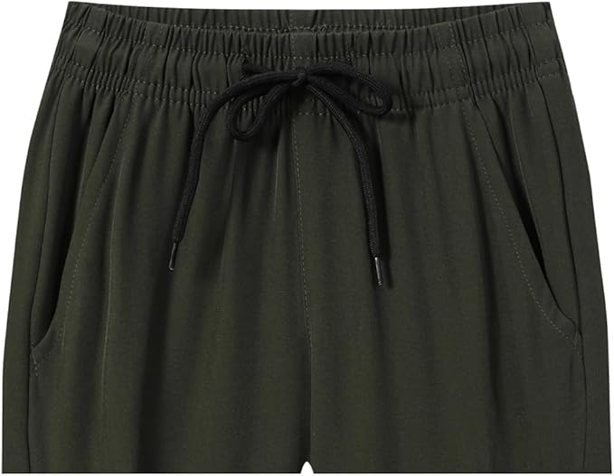 Toddler Boys Cargo Jogger Pants Baby Boys Sweatpants Thin Quick Dry Casual Pull On Pants