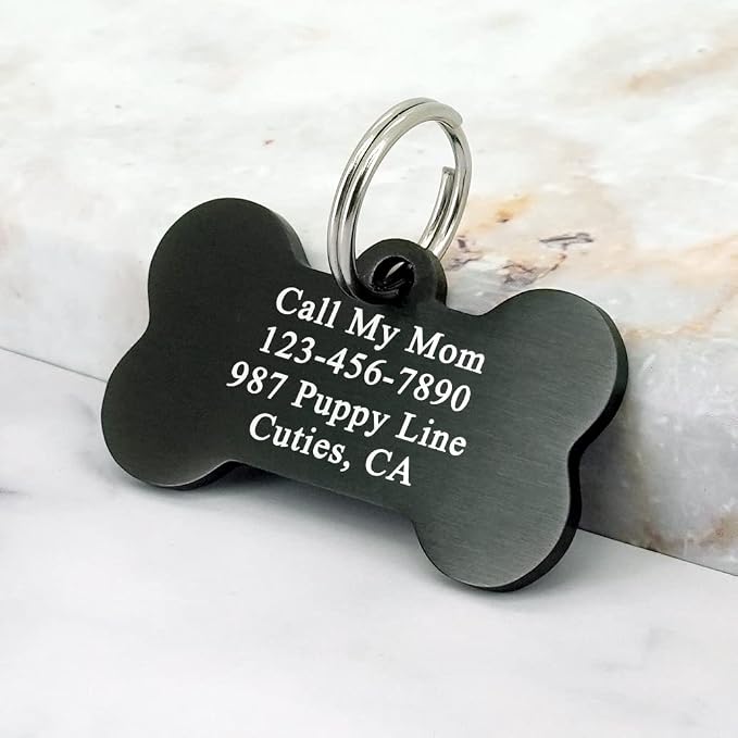 Ultra Joys Custom Personalized Pet ID Tag - Image 3