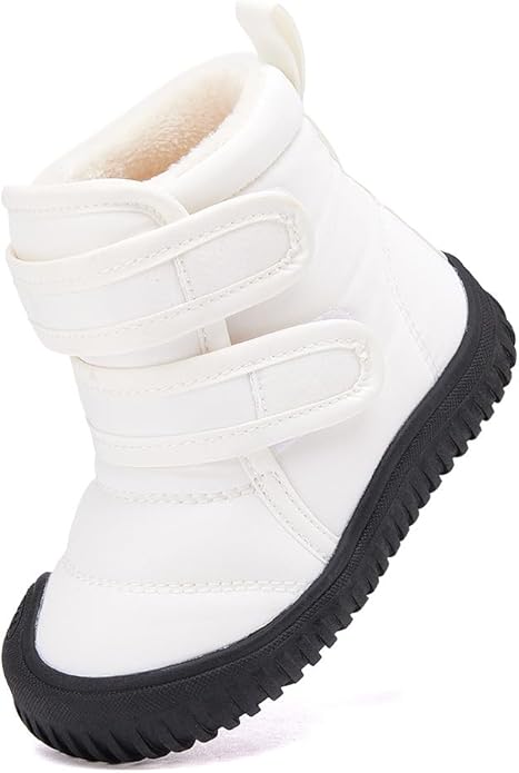 BMCiTYBM Toddler Baby Snow Boots Winter Shoes Boys Girls Cold Weather Baby Faux Fur Shoes