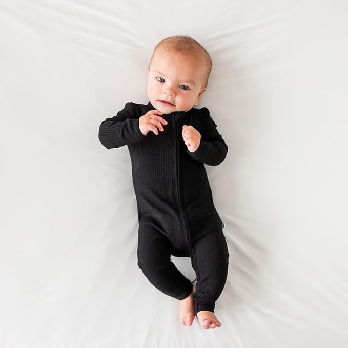 Posh Peanut Convertible Baby Sleepers - Girls Footless Baby Pajamas with 2 Way Zipper for Easy Diaper Changes