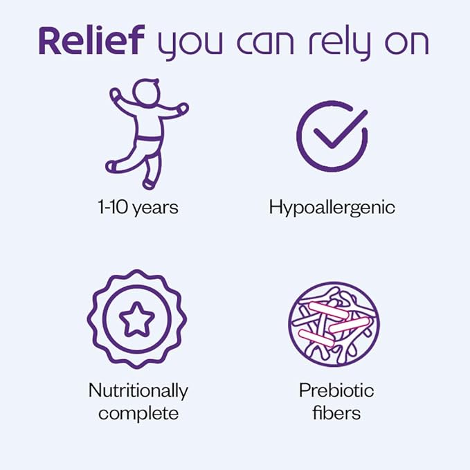 Nutricia Neocate Junior - Hypoallergenic, Dairy-free, Amino Acid-Based Formula for 1+ Years - For Toddlers, Kids & Teens - Powdered Formula - Strawberry - 14.1 oz can (Case of 4)