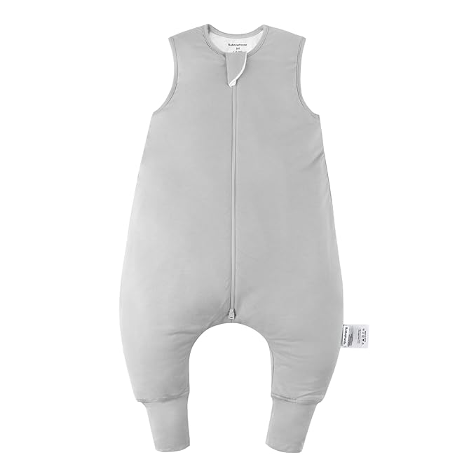 Rayon Made from Bamboo Toddler Sleep Sack with Feet 24-36 Months 1.0 Tog Ultra Soft Toddler Sleeping Sack 2t-3t Sleep Bag Walker Quilted Wearable Blanket with Legs 2-Way Zipper Lightweight