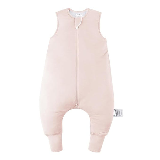 BubblePanda Rayon Made from Bamboo Toddler Sleep Sack with Feet 6-12 Months 0.5 Tog Ultra Soft Toddler Sleeping Sack Baby Sleep Bag Walker Wearable Blanket with Legs 2-Way Zipper Lightweight