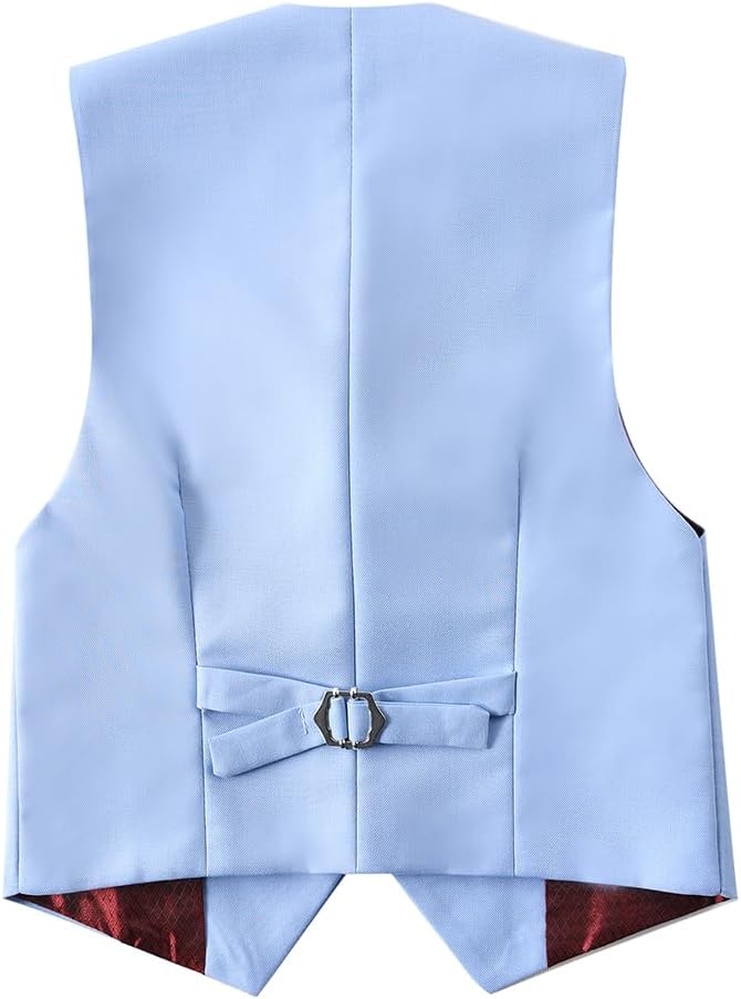 Visaccy Boys Suits Slim Fit Dress Clothes Ring Bearer Outfit