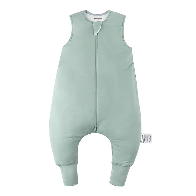Rayon Made from Bamboo Toddler Sleep Sack with Feet 1.0 Tog Ultra Soft Toddler Sleeping Sack 3t-4t Sleep Bag Walker Quilted Wearable Blanket with Legs 2-Way Zipper Lightweight Extra Long