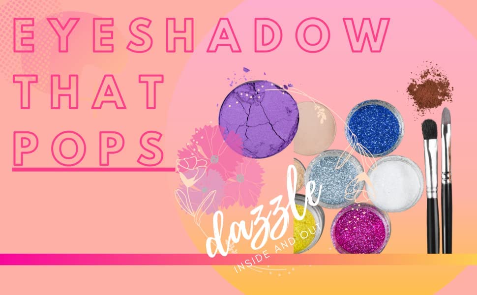 Raspberry Sorbet Fuchsia Pink Red Shimmering Opaque Pressed Powder Single Vegan Eyeshadow; Talc, Paraben & Cruelty Free