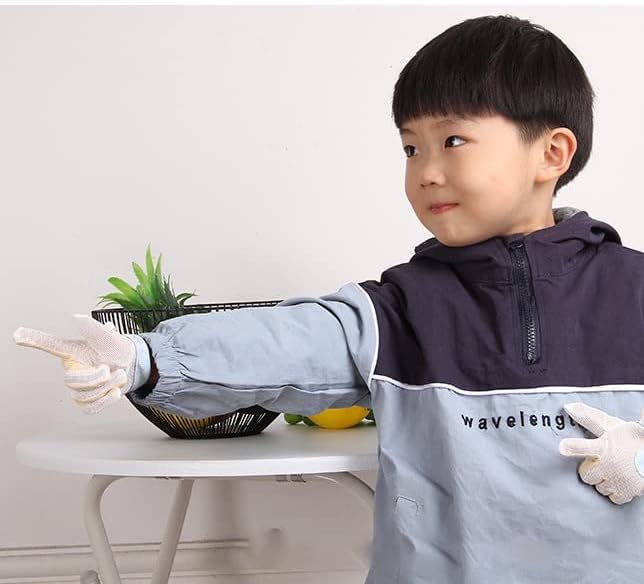 YILIUJIU Thumb Sucking Guard Gloves Thumb Guard to Thumb Sucking Stop for Kids Nail Biting Stop and Five Fingers Sucking Stop for Baby (S)