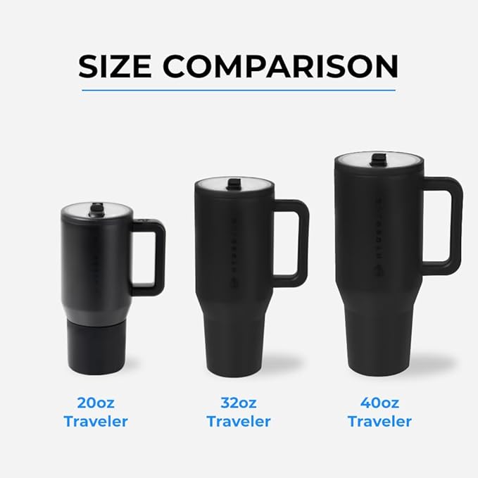 HydroJug Kids - 20 oz Insulated Kids Water Bottle with Flip Straw & Handle | Leak-Proof & Durable | Perfect for School, Sports, Lunch, Travel & Camp, Black