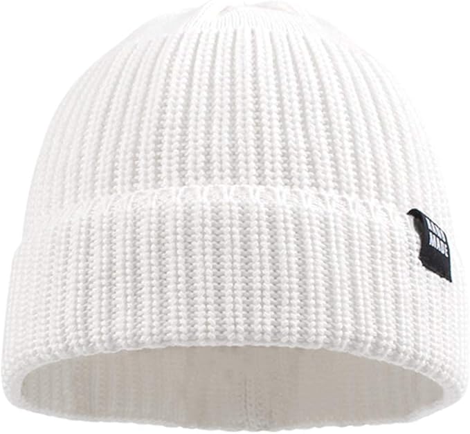 JANGANNSA Simple Knitted Baby Beanie Hip-Hop Boys Winter Hat Toddler Kids Bonnet for Girls 0-5Y