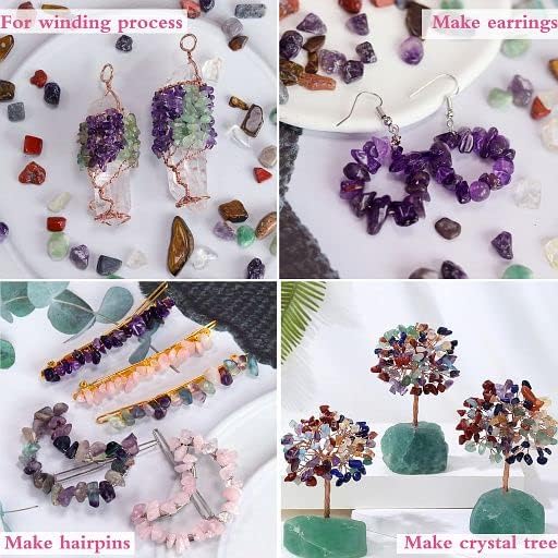 YATOJUZI Cherry Quartz Aquarium Gravel Rocks Bulk Wholesale Tumbled Crystals - Image 6