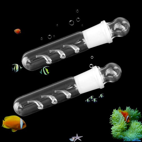 2 Pack Clear Glass Planaria Trap Catch Trap Aquarium Cleaning Supply by DQITJ