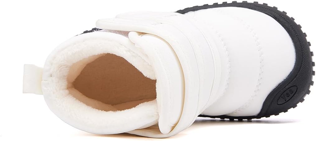 BMCiTYBM Toddler Baby Snow Boots Winter Shoes Boys Girls Cold Weather Baby Faux Fur Shoes