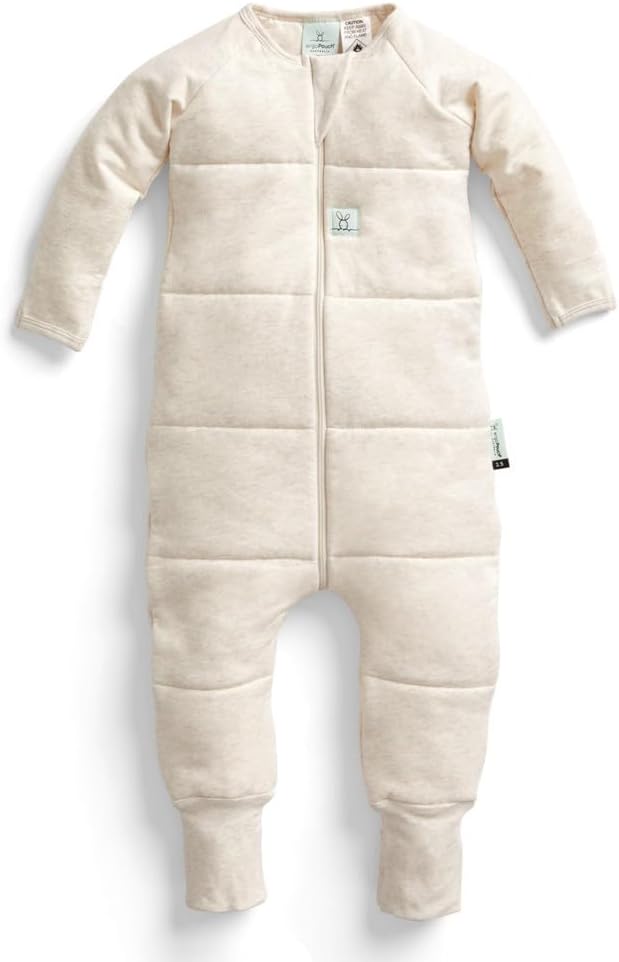 ergoPouch 2.5 TOG Sleeping Bag – Breathable, Cozy Sleepwear for Boys and Girls (4-5 Years, Oatmeal Marle)