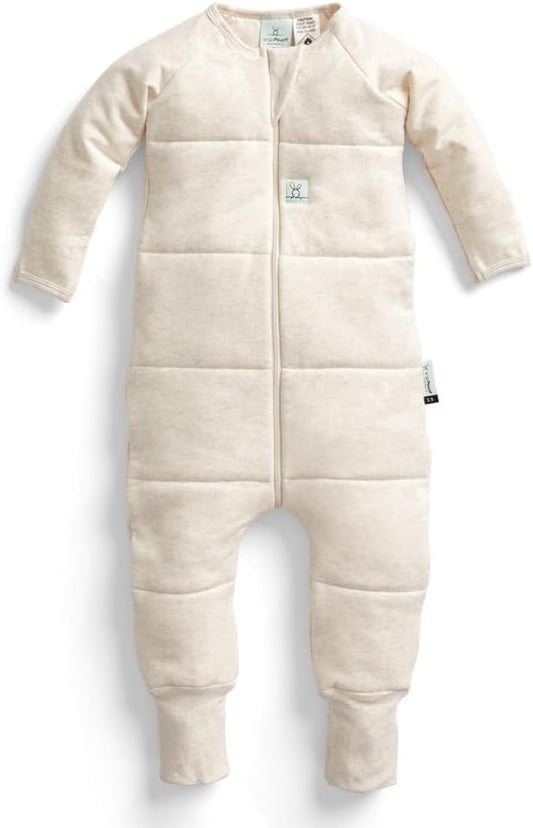 ergoPouch 2.5 TOG Sleeping Bag – Breathable, Cozy Sleepwear for Boys and Girls (4-5 Years, Oatmeal Marle)