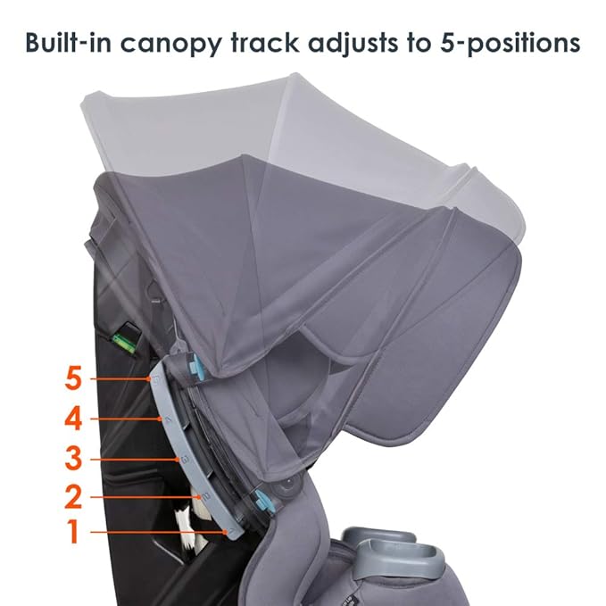 Baby Trend Cover Me™ 4-in-1 Convertible Car Seat, Vespa