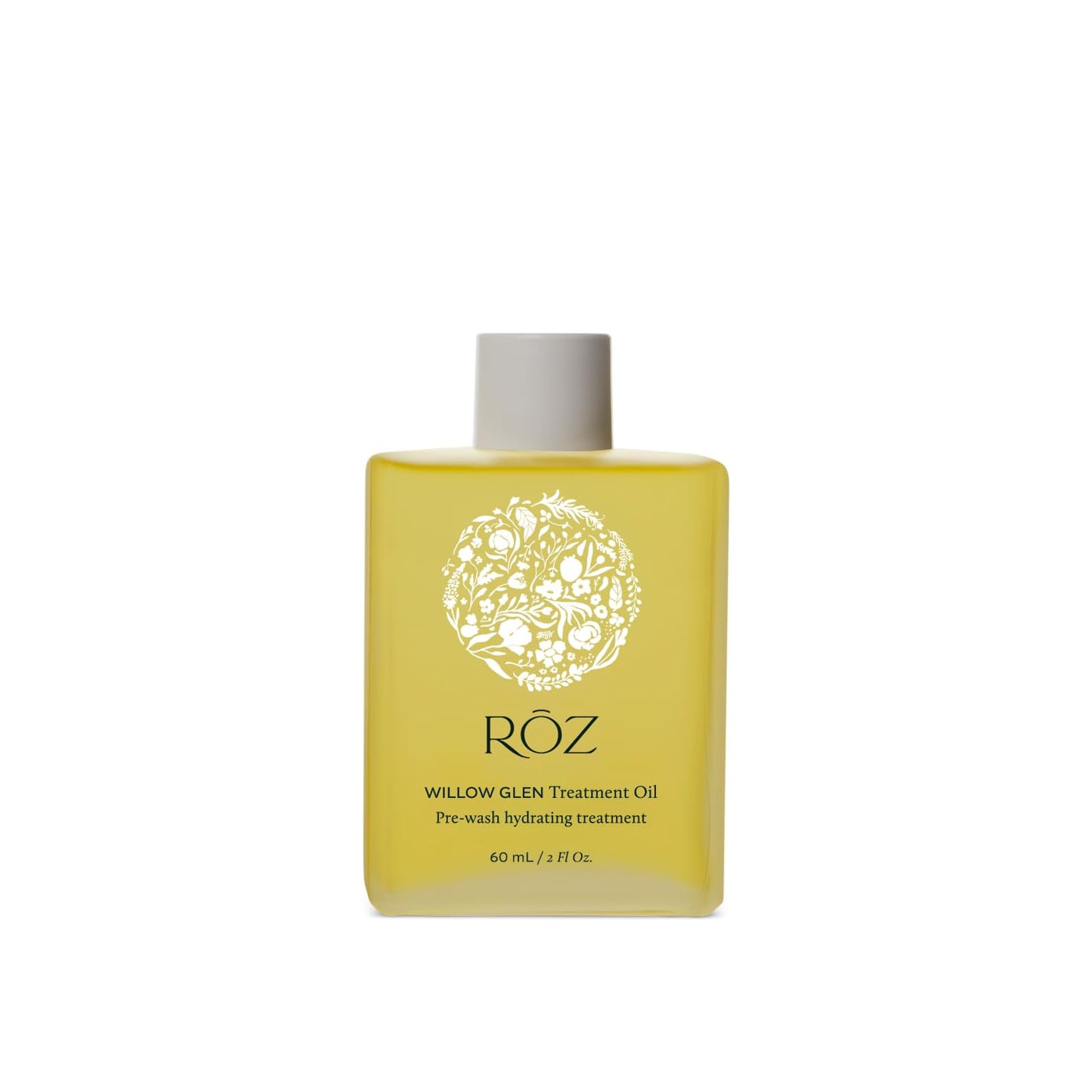 RŌZ Willow Glen Treatment Oil - Multi-Purpose, Organic Vegan Nourishing Oil for Hair, Scalp & Body, Vegan, Cruelty Free, 2 Fl. Oz. / 60 Ml