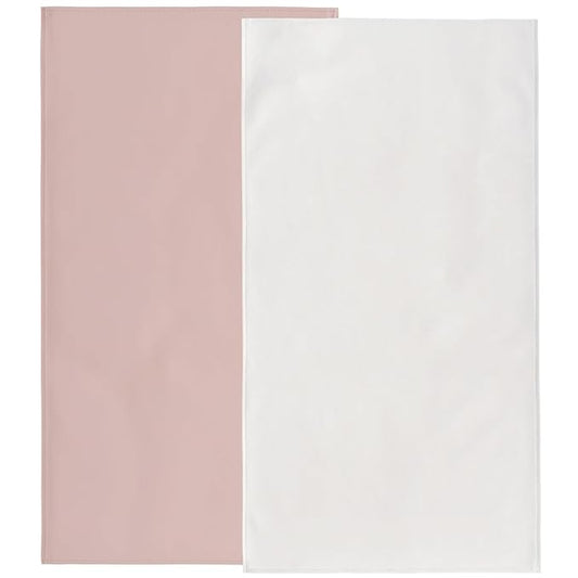 Owlowla Baby Diaper Changing Pad Portable Changing Mat Travel Changing Pad Liner for Baby and Small Toddler(Blush&Cream)
