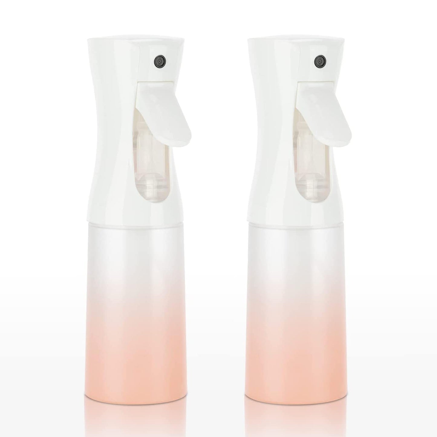 Spray Bottle for Hair (6.8OZ /200ML) Continuous Ultra Fine Mist Sprayer for Hair, Salons, Barber, Plants, Skin Care, Cleaning 2 Pack MATTE PINK