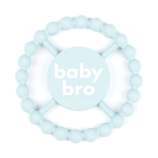 Baby Teether by Bella Tunno, Silicone Teethers for Babies 3-6 Months, 6-12 Months, Baby Toys, Pacifier, Teething Relief, Boys, Girls, Baby Bro
