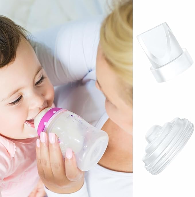 2PCS Duckbill Valves & 2PCS Diaphragm Compatible with Momcozy M5 Wearable Breast Pump, Replacement Pump Parts Accessories Compatible for M5 Momcozy, Not Original Mom Cozy Accessories