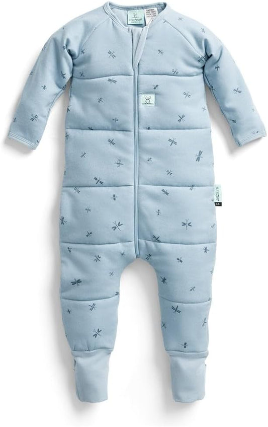 ergoPouch 3.5 TOG Sleeping For Baby Girl and Boy - Our Baby Sleeping Provide Ultimate Comfort - Easy Diaper Changes - Made with Breathable Materials (12-24 Months, Dragonflies)