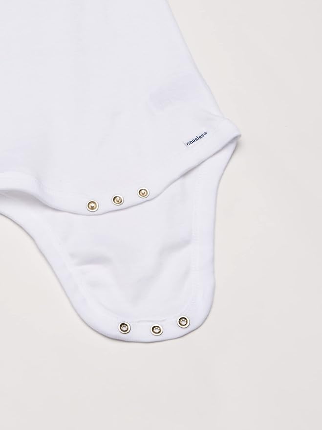 Gerber baby-girls 5-pack Solid Onesies Bodysuits